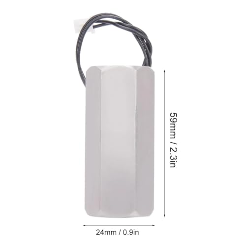 Capteur de débit d'eau en acier inoxydable 304 durable G1/2 - 4