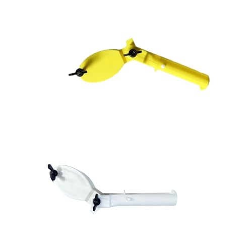 Fiability - Barra de retención de tabletas de cloro para algas, mango cómodo para la prevención continua de algas, soporte ergonómico para tabletas de cloro para piscina