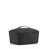 coolerbag M Pocket Black - - Kühltasche aus hochwertigem Polyestergewebe – Ideal für das Picknick, den Einkauf und unterwegs