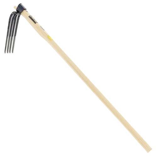 吉利 信州 4本鍬 細巾 燕三条製 日本製 国産 備中鍬 長野県 プロ向け 畑 家庭菜園 農業 根切り 掘り起こし 収穫 撹拌