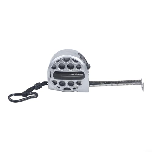 Cinta métrica de acero inoxidable 7.5m con base magnética
