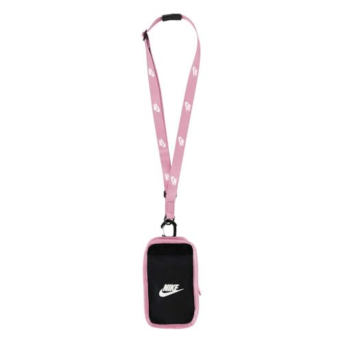 Pochette téléphone Nike Club rose à bandoulière réglable pour le quotidien