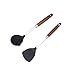 Szpatułki Wok Naczynia 1 Wok Spatula I 1 Wok Madziej Zestaw Chiński Narzędzia do gotowania Ze Stali Nierdzewnej Kuchenki Anty-Skalding Drewniany uchwyt Smaży Łopata Przybory kuchenne
