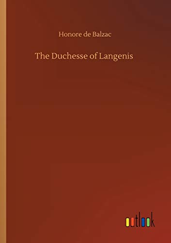 The Duchesse of Langenis