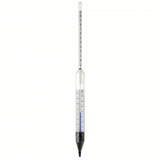 LABO API Combined Hydrometer 19/31, 40/60, 30/90, 49/61, 60/90, 30/50; Thermometer 0-150F (30/50)