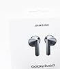 SAMSUNG Galaxy Buds 3 AI True Wireless Bluetooth auricolari, ottimizzazione del suono, interprete in tempo reale, cancellazione del rumore, vestibilità riprogettata, controllo touch, versione