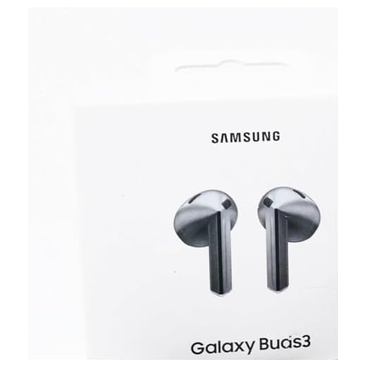 SAMSUNG Galaxy Buds 3 AI True Wireless Bluetooth Ohrhörer, Soundoptimierung, Echtzeit-Interpreter, Geräuschunterdrückung, neu gestaltete Passform, Touch-Steuerung, lateinamerikanische Version (Silber)