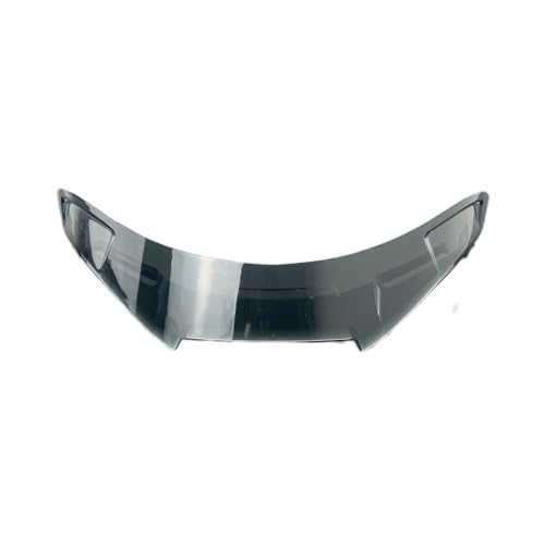 ZQIYDYP K6 Replacement Rear Spoiler,Tail Spoiler for AGV k6 Motorcycle Helmet Accessories Parts (Black)