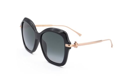 JIMMY CHOO Butterfly Sunglasses Tessy/G/S 8079O Black/Gold 56mm