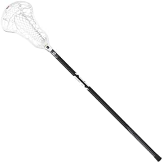 STX Lacrosse Crux Pro Complete Stick with Crux Mesh 2.0 Pocket and Comp-10 Handle, White