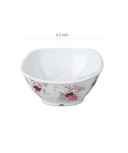 Image of Bataniya Triple Coated 6-Piece Serving Bowl Set, a Fusion of Elegance and Durability in Melamin Crockery