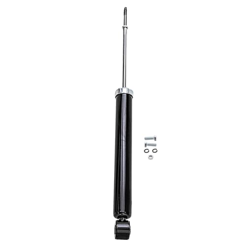 Image of Detroit Axle - Rear 2pc Shock Absorbers for 01-06 Hyundai Santa Fe, 2 Shock Absorbers Assembly 2001 2002 2003 2004 2005 2006 Replacement