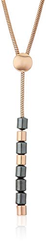 Skagen Women's Ellen Rose-Tone Stainless Steel Necklace