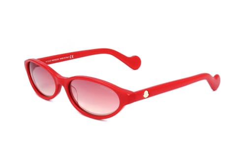 Moncler ML0117-66U ACETATE SUNGLASSES Red w/Red Gradient Lens 58mm