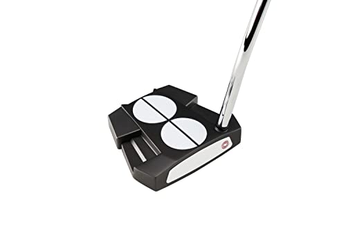 Odyssey Golf 2Ball Eleven Tour Lined Putter, Left Handed, Slant Neck Hosel, 33 Inch Length, Pistol Grip