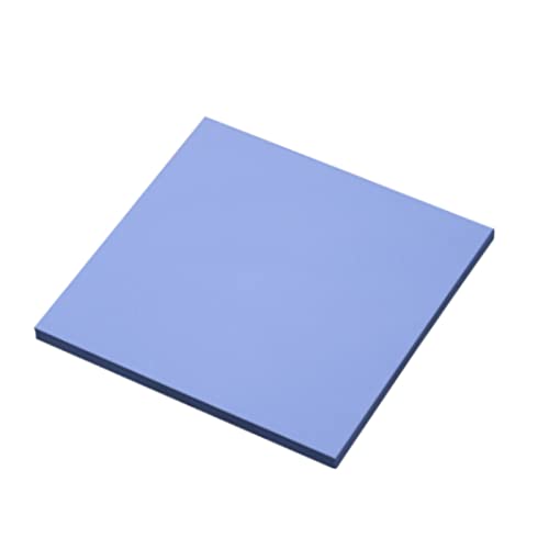 4 Pieces Silicone Thermal Pad, 0.5Mm 1Mm 1.5Mm 2Mm Thickness 100X100Mm Whole Piece, Thermal Conductivity 3.0 W/Mk, Heat Resistant For Laptop Heatsink Cpu Gpu Ssd Ic Led Cooler #TOP3
