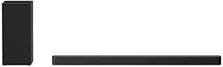 LG SN6Y Sound Bar w/Subwoofer, 3.1ch, 420W Power, High ResolutionAudio, DTS Virtual:X, AI Sound Pro, Bluetooth, Black