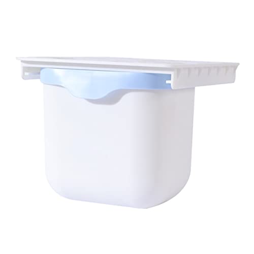 CLISPEED Basura debajo del cajón del escritorio cajon escritorio cajonera para escritorio debajo del lata de basura del fregadero de cocina basurero oculto para cocina