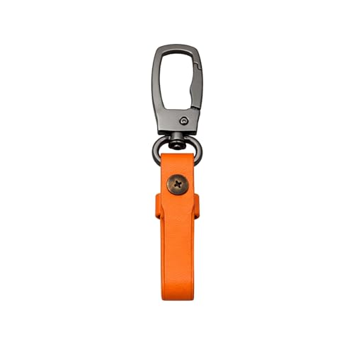 Image of THE MEN THING - Stylish Multicolor Stainless Steel Keychain for Men & Boys (URBAN AXIS ORANGE)