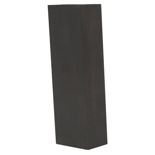 SUPVOX Ebony Wood Block Hardwood Block for Instrument Handle Ebony Lumber Blank