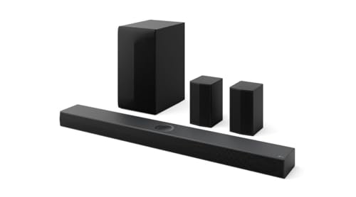 Home Theater Soundbar LG Dolby Atmos, 500W RMS, 5.1.1 Canais, DTS...