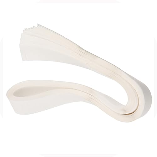 Healeved Banknotenpapier Geldbündel 40 Stück Baumwollpapierstreifen 30cm Weiß für Einzelhandel und Einkaufszentren