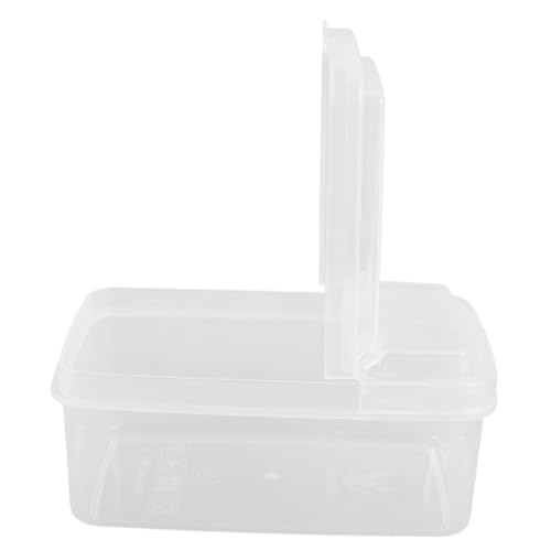 CIYODO Caja De Almacenamiento Con Tapa Para Queso y Mantequilla Recipiente De Plástico Transparente Mantén Alimentos Frescos