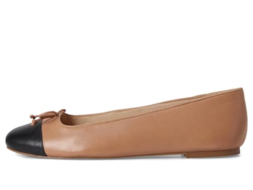 Jack Rogers Women's Kenlyn Cap Toe Ballet-Leather Flat4