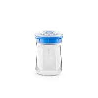 Kefirko Fermentations Set | Milch- und Wasserkefir selber herstellen - 900ml (Blau)