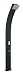 Produktbild Steinbach Solardusche Slim Line Deluxe, Alutank 24 l, 225 cm Höhe, schwarz, 049045