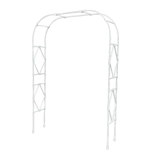 Arche pour rosiers grimpants en métal afin de tuteurer les plantes de jardin et terrasses