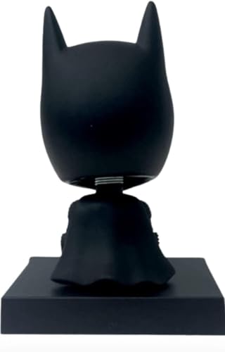 Image of Super Hero Action Figure Limited Edition Bobblehead with Mobile Holder for Car Dashboard, Office Desk & Study Table (New Batmen)