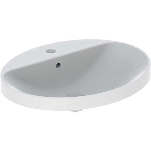 Geberit - Lavabo - Lavabo Da Incasso Geberit Variform Ovale 55X45Cm Con Gamma Di Rubinetteria - Geberit