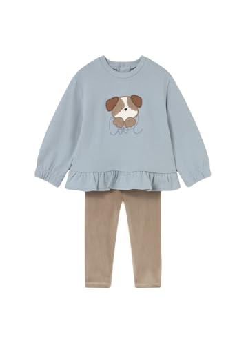 Mayoral Pullover and Leggings Set for Baby-Girls Col. Mole 12 Months (80cm)