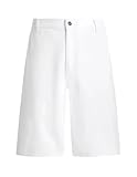 Fabric type: Cotone DONDUP, Bermuda Modello Worker Largo con Tasche. UP645BF0014UPTD-COLIN-000BIANCO Taglia 31