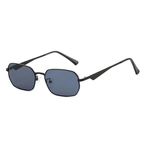 Lunettes de soleil carrées pour femme style rétro idéal pour les terrasses