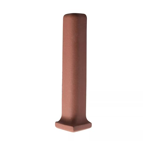 Tenedos 1x6 Colonial Red Quarry Outside Corner Tile – Ceramic Wall & Floor Trim, Matte Non-Slip Finish, Indoor Outdoor Use, Restaurant Hotel Kitchen Spa (10 Pieces)