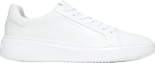 Cole Haan Men's Grandpro Topspin Sneaker, Optic White, 8 Wide - Image 6