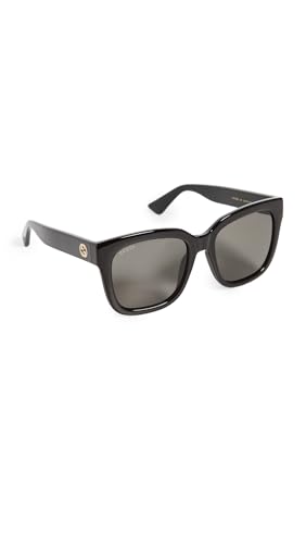 GUCCI SUNGLASSES GG1338S-001 BLACK-BLACK-SMOKE 54 WOMENS