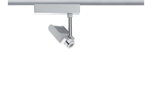 Paulmann URail Spot Blossom, Max. 1x10W G9, Chrom – Dekorativer Schienenspot Mit Glasblüte Für Blendarmes Licht