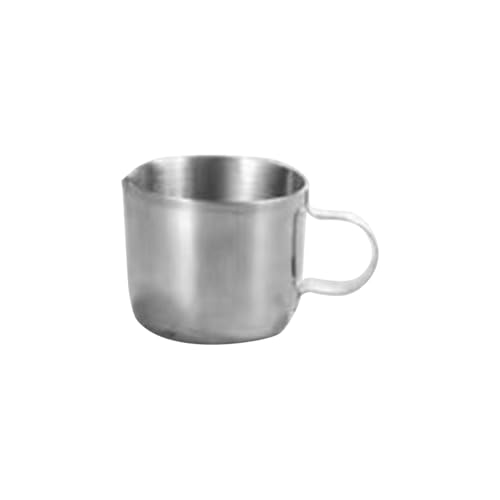 ステンレス鋼ミルク泡立て器カップポータブルステンレス鋼エスプレッソ泡立てピッチャーラテアート用家庭用シングル泡立て器