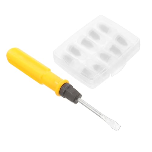 ABOOFAN 1Set Tire Plug Repair Kit Durable Vacuum Tire Mending Nails for Car Motorcycle ATV Easy Self Service Repairs Multi Purpose Tool for All Inflatable