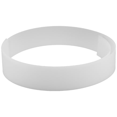 GLEAVI Langer LED Diffusorstreifen aus Optischer Streufolie für Gleichmäßige Beleuchtung Halbtransparent Flexibel für Kosmetikspiegel und Wohnraumdekoration