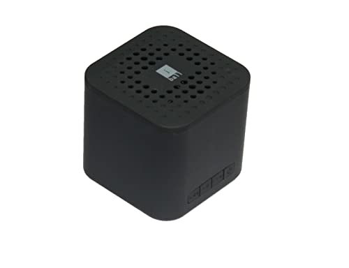 iBall Musi Cube X1, 3W Wireless Bluetooth Portable Speaker Supporting Bluetooth v5.0, Call Function, Built-in Rechargeable Battery, USB/Micro SD Card Slot, Red