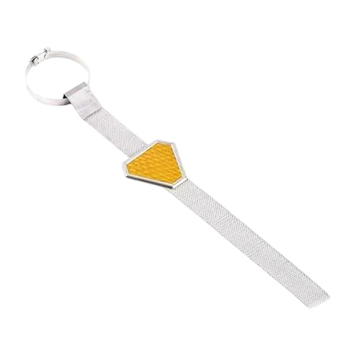 Qaonsciug Robuste Statische Kfz Kette Mit Haken Reflektierendes Auspuffzubehör Antistatisches Erdungsband Aus Metall