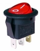 Volcano Classic Replacement Rocker Switch SR-06NR-R (Red)