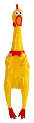 Woofy Dog Screaming Rubber Chicken Pet Dog Toy, Chewable Toys for Dogs or Puppies - Hen Toy (B09Z9K3JRY) Amazon Price History, Amazon Price Tracker