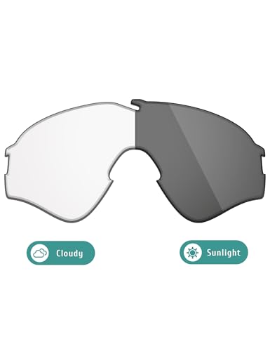 Image of Fiskr Polarized Lenses Replacement Compatible with Oakley Si Ballistic M Frame Alpha OO9296 Sunglasses, Impact Resistant