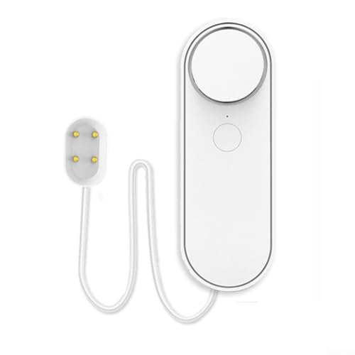 TUYA   Detector inteligente de fugas de agua, sensor de inundación WiFi con alertas de aplicación en tiempo real para cocina, baño, piscina, alarma inalámbrica de fugas de agua ABS, color blanco