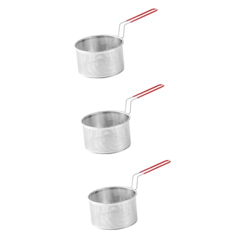 GALPADA 3pcs Grill Charcoal Basket Portable Camping Burner Basket for Hiking BBQ Equipment